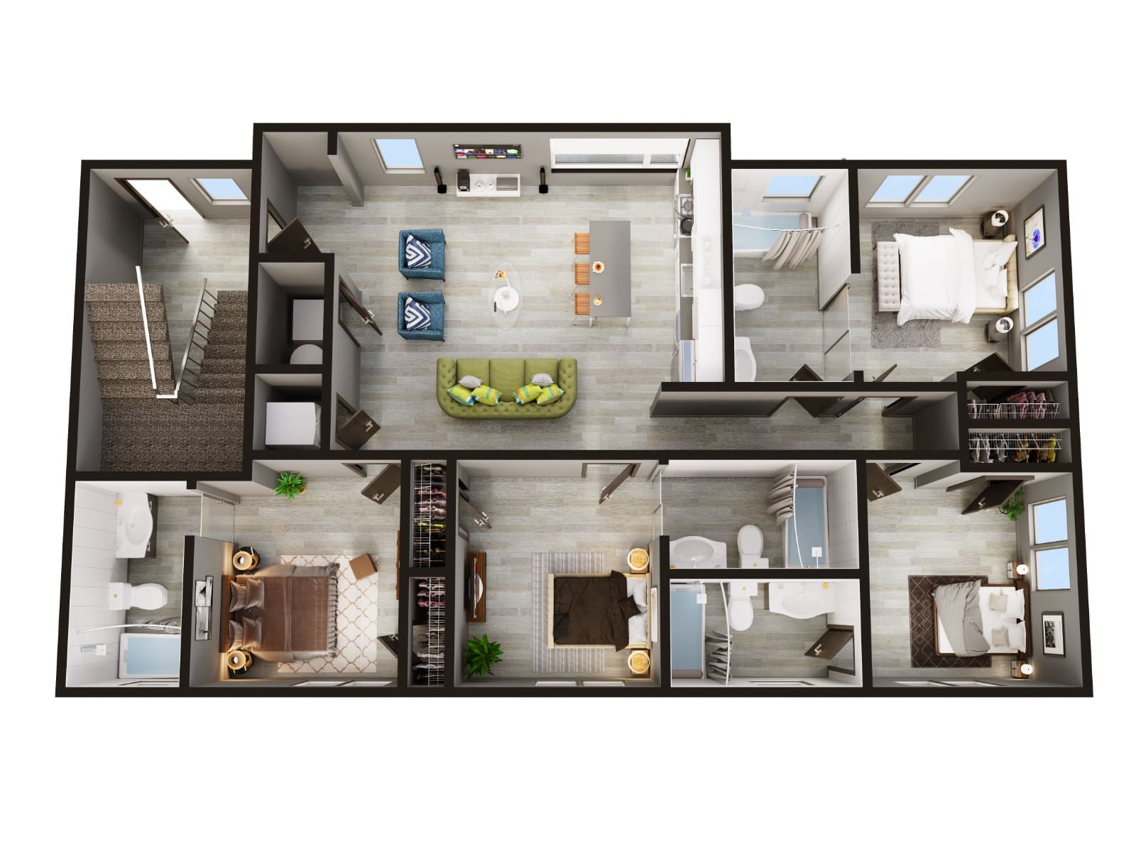 74 House Plans 3d Available For Sell - Samphoas.Com, image size:1600x1200